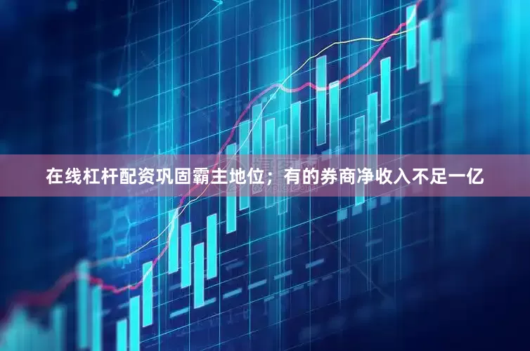 在线杠杆配资巩固霸主地位；有的券商净收入不足一亿